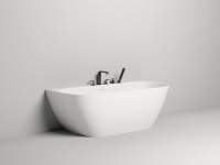 Ванна пристенная SOFIA WALL 180x85 покраска по RAL полностью S-Stone Матовое