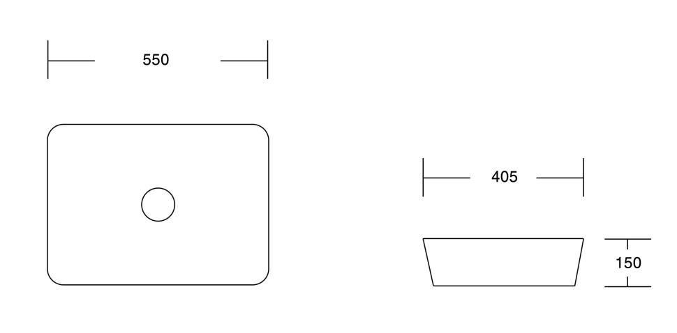 Раковина накладная MILLEAU Miel MU0021-GW (белый глянец)