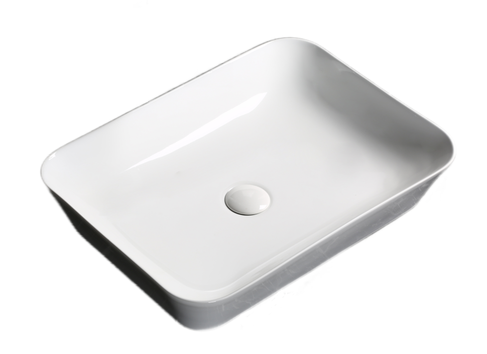 Раковина накладная MILLEAU Miel MU0021-GW (белый глянец)