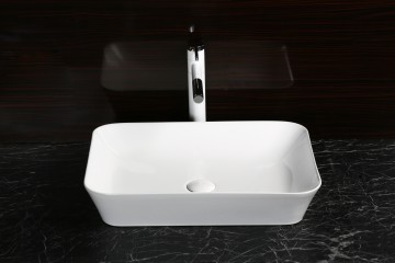Раковина накладная MILLEAU Miel MU0021-GW (белый глянец)
