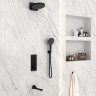Душевой комплект VSFW-433TI1MB встраиваемый, черный