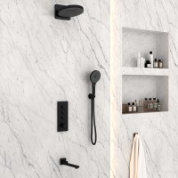 Душевой комплект VSFW-433TI1MB встраиваемый, черный