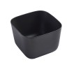 Раковина Gid N9301bg 53356 накладная черная графит 36x36x25.5