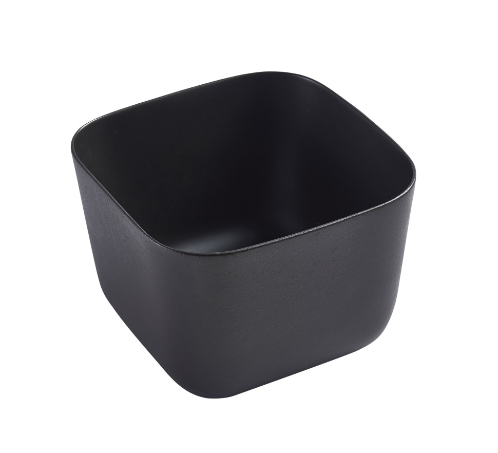 Раковина Gid N9301bg 53356 накладная черная графит 36x36x25.5