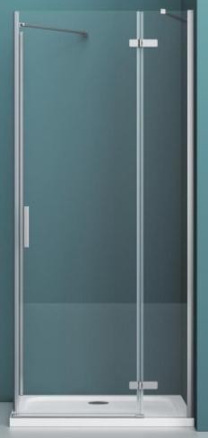 Душевая дверь BelBagno KRAFT-60/40-C-Cr-R