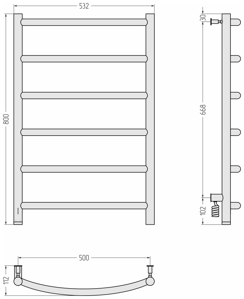 Галант 4.0 800х500 МЭМ левый
