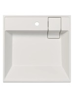 Раковина над стиральной машиной Uperwood Naomi Quartz, 60*60 см, жасмин