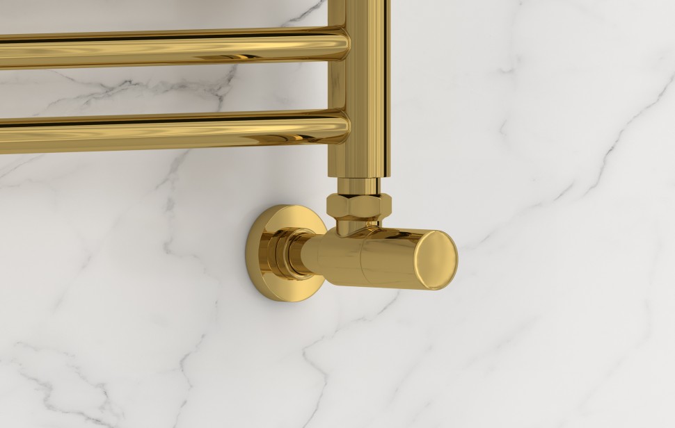 Вентиль угловой цилиндр (G 1/2" НР х G 1/2" НР)