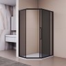 Душевой уголок стекло 6 мм, пятиугольный, форма трапеция, раздвижная дверь, RGW PA-86B NEW 1000x1200 (38088602-34N)