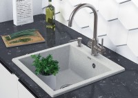 Мойка KANTE 50, IT-GRANIT, PM105152-GR , серый, 510х520, Paulmark