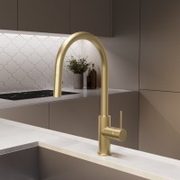 Смеситель для кухни City VKF-2C1BG, брашированное золото