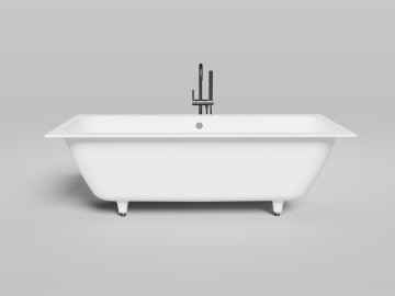 Ванна встраиваемая ORLANDA AXIS 180x80 S-Stone Матовое