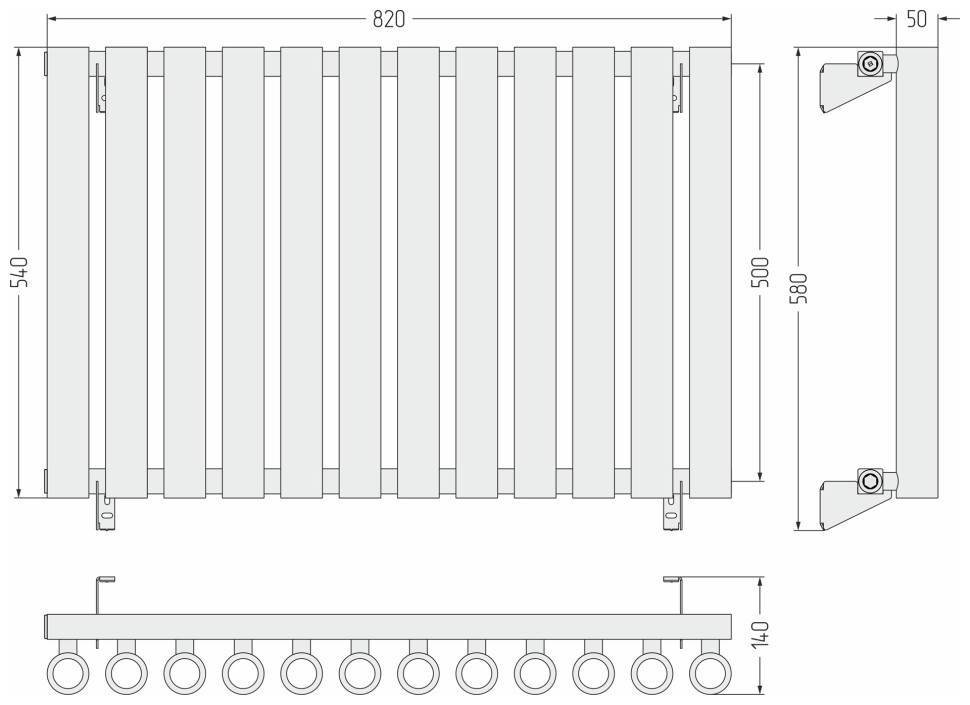 Кумир-0 500х820 12 секций