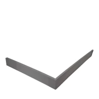 Экран для душевого поддона Veconi Pietra PS G, 900x900x30, гелькоут и стекловолокно, серый