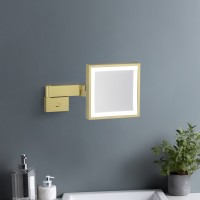 Зеркало с подсветкой Timo Selene 17074/17 золото матовое