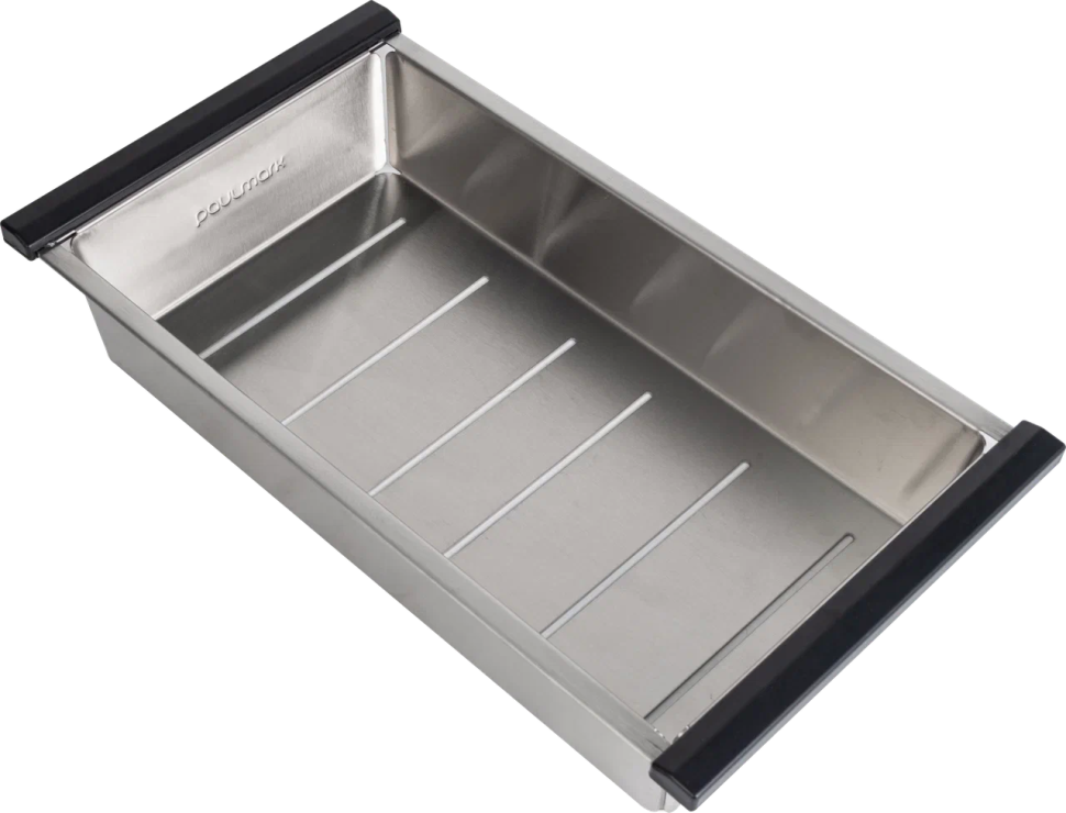 Коландер ADVANCE, A375-BS, брашированная нерж.сталь, 205х375мм, Paulmark