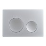 Кнопка смыва Veconi FLUSH V2, FLV2-CM, 240х162х10, пластик, хром матовый