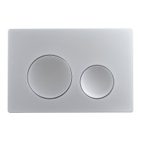 Кнопка смыва Veconi FLUSH V2, FLV2-CM, 240х162х10, пластик, хром матовый