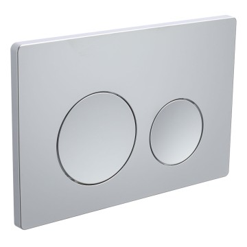 Кнопка смыва Veconi FLUSH V2, FLV2-CM, 240х162х10, пластик, хром матовый