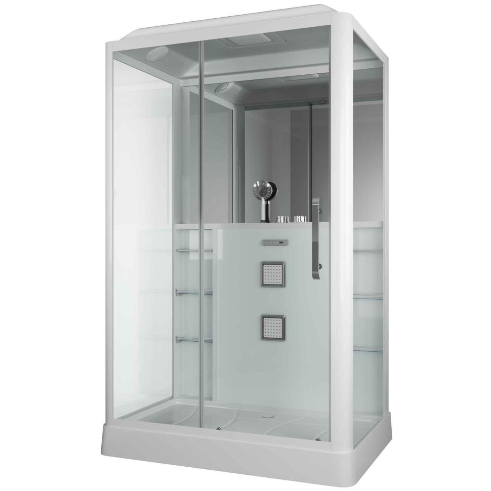 Душевая кабина Grossman Alba GR128L (90x135x225) дверь разджвижная,3 места