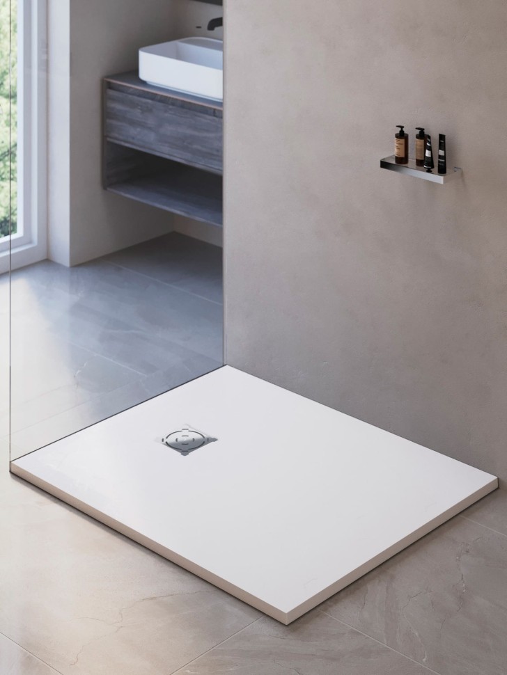 Душевой поддон прямоугольный RGW ST-W Белый (700x1200)