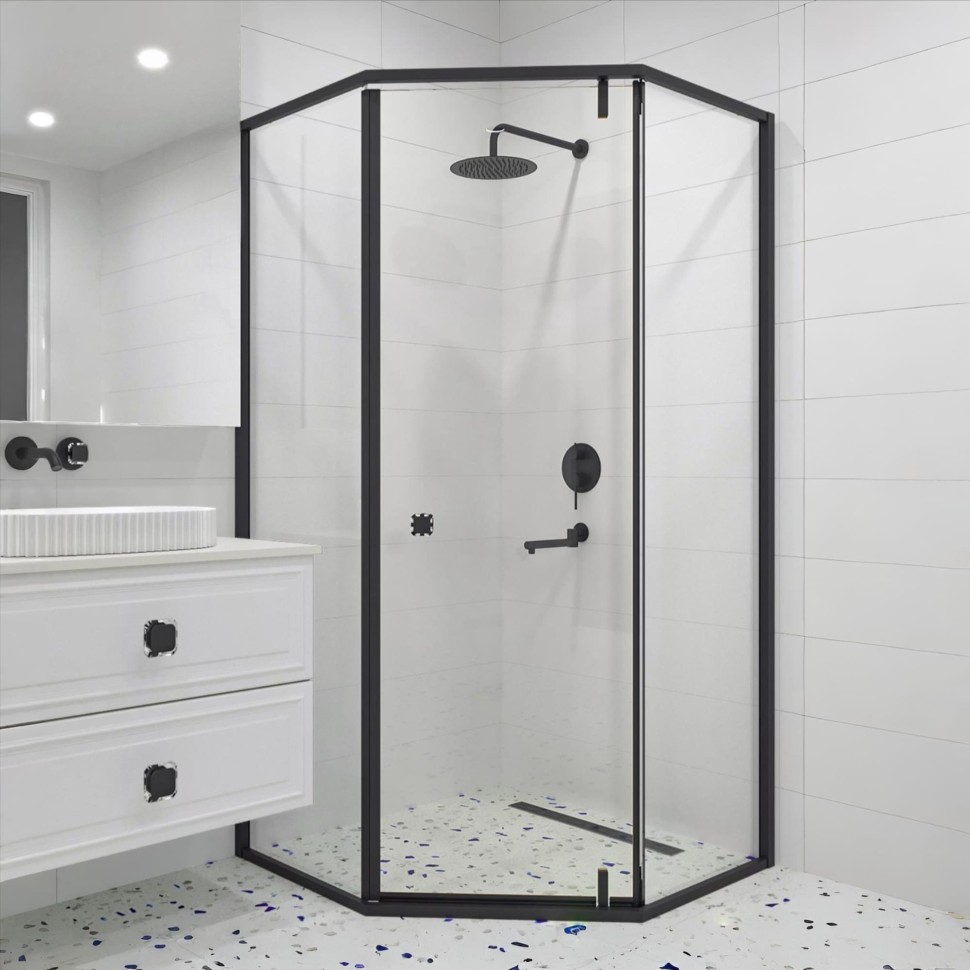 Душевой уголок RGW HO-088B (Прозрачное, 1000x1000)