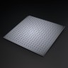 Верхний душ 3D квадратный RGW SP-82 (Хром, 500x500)