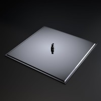 Верхний душ 3D квадратный RGW SP-82 (Хром, 500x500)