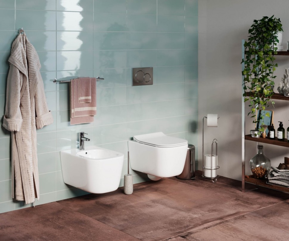 Подвесной унитаз New Day Rimless