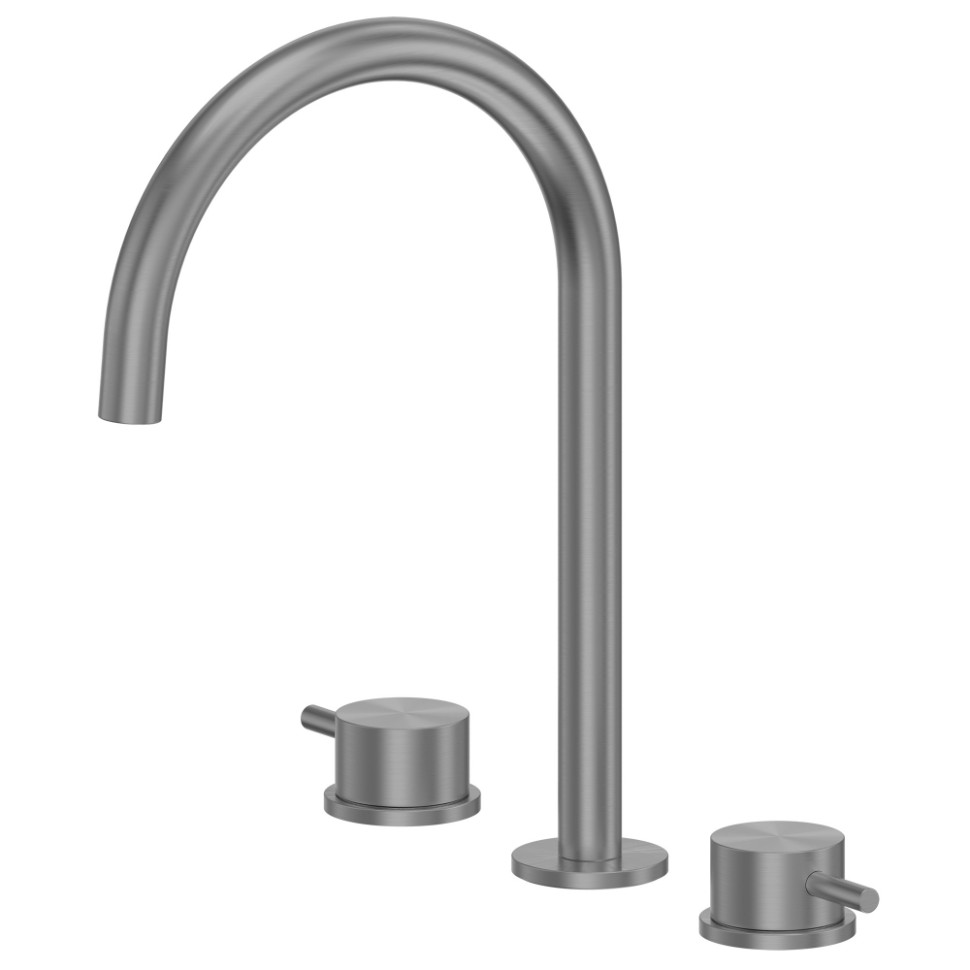 Смеситель ABBER Wasser Kreis 316 AF8108BGG-M для раковины, брашированная оружейная сталь