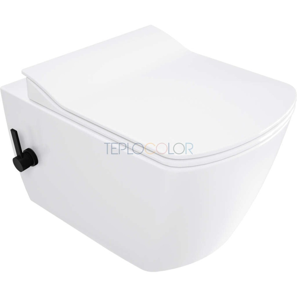 Унитаз, с функцией биде - со смесителем