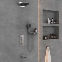 Душевой комплект VSFW-433TI1RCH встраиваемый, хром