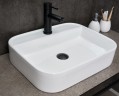 Раковина Gid N9550 51229 накладная белая 50x40x11