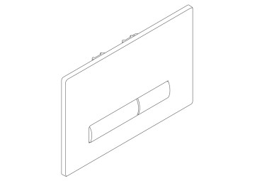 Кнопка смыва BelBagno GENOVA BB021-GV-NERO.M, цвет-черный матовый Tocco Morbido