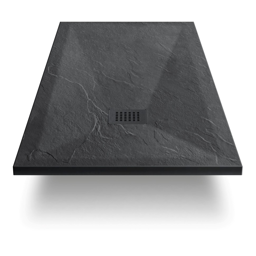 Поддон для душа из искусственного камня VST-4SR9012A, 1200*900*25, антрацит