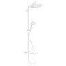 Душевая система Hansgrohe Croma Select S 280 1 режим струи 26890700, белый матовый