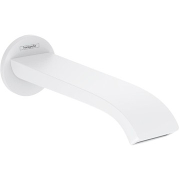 Излив Hansgrohe Vivenis для ванны, настенный, цвет: белый матовый 75410700