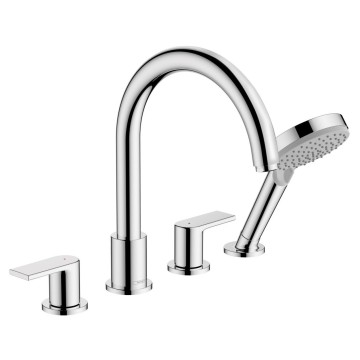 Смеситель Hansgrohe Vernis Shape на борт ванны 71459000 хром