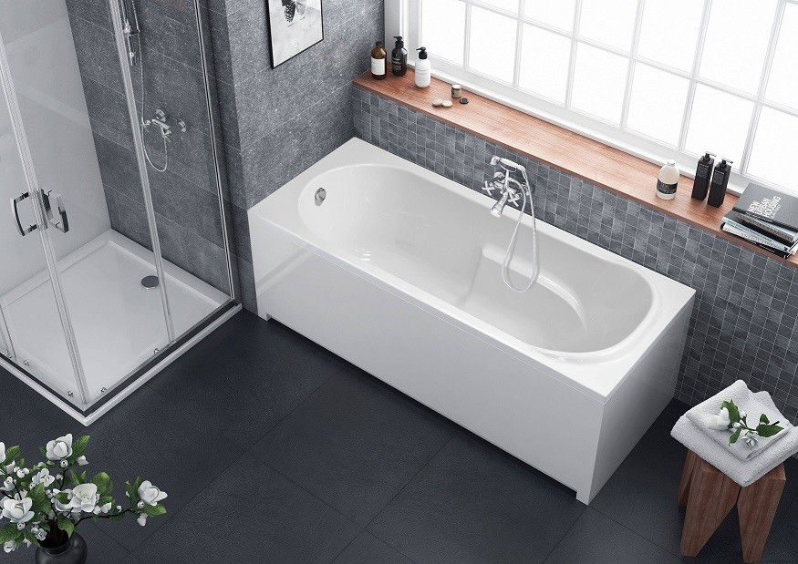 Ванна BERGES акриловая LUMBO 150x75 с каркасом