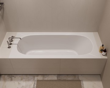 Ванна акриловая Vincea VBT-710-1700, 1700*750*460, цвет белый