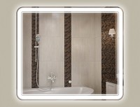 Зеркало LED OTTIMO Malta New 900x700 c сенсорным выключателем и диммером