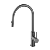 Смеситель для кухни City VKF-2C1GM, вороненая сталь