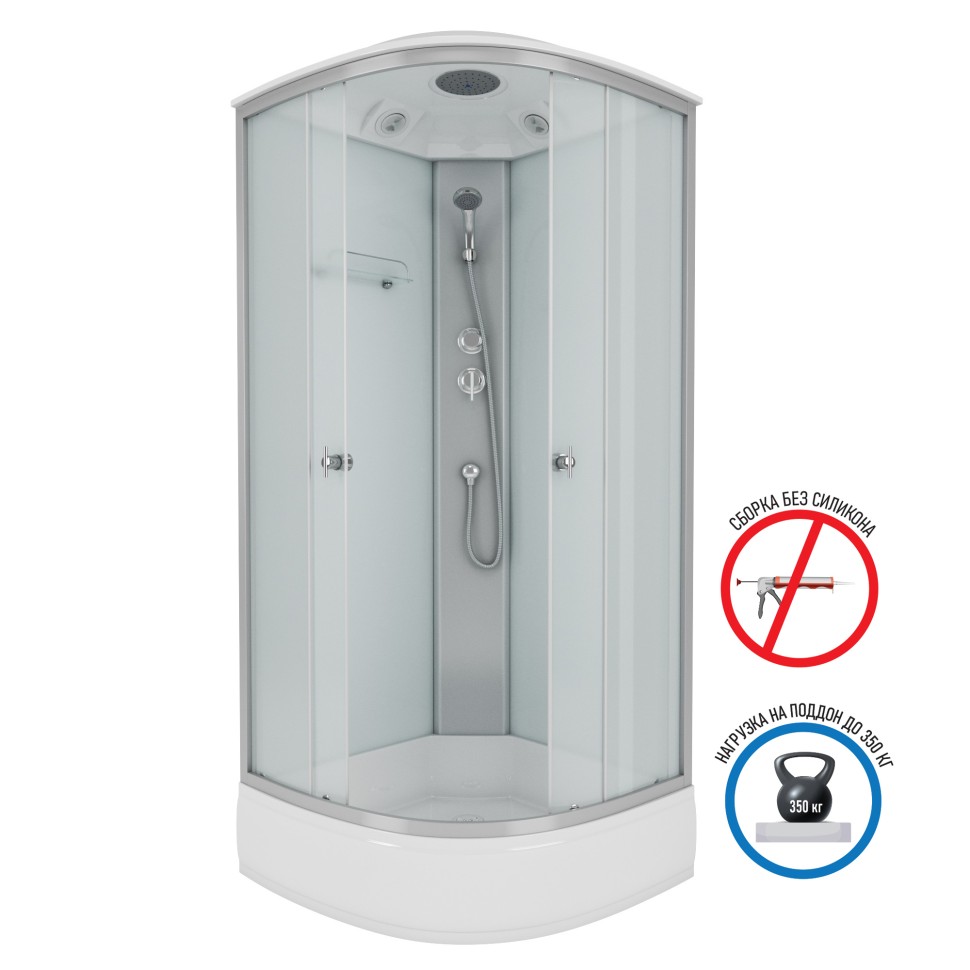 Душевая кабина Niagara Eco E100/26/MT (100х100х215) 4 места