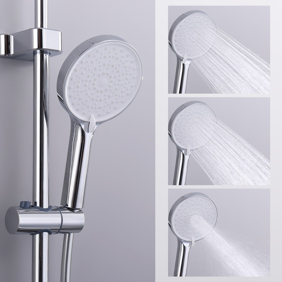 Душевая система Splenka для ванны и душа S50.24 Хром