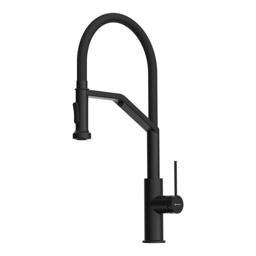 Смеситель для кухни Omoikiri Makkari 2 Plus-SB-GB-BL латунь/графит/черный