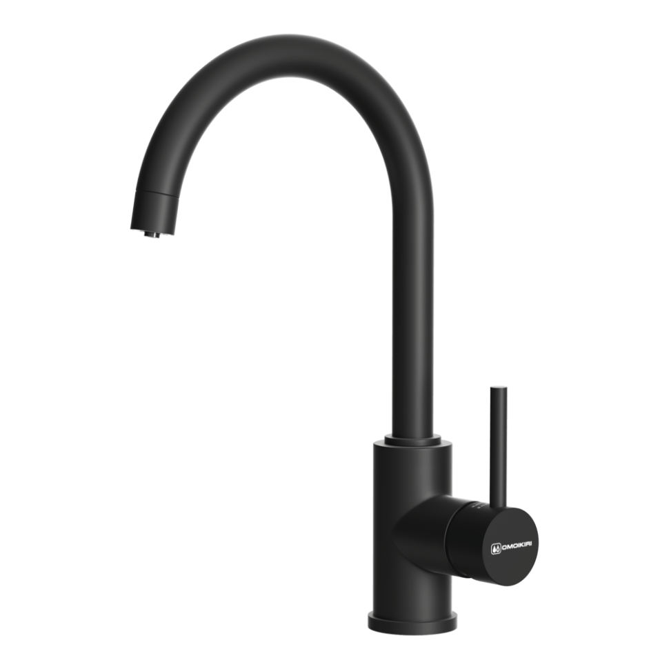 Смеситель для кухни Omoikiri Shinagawa 2 Plus-GB латунь/графит
