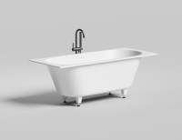 Ванна встраиваемая ORNELLA AXIS KIT 170x70 S-Sense Матовое