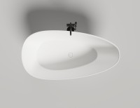 Ванна отдельностоящая PAOLA 172x83 покраска по RAL полностью S-Stone Матовое