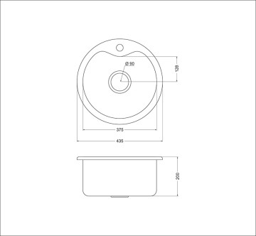 Мойка Oulin OL-357