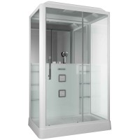 Душевая кабина Grossman Alba GR128R (90x135x225) дверь раздвижная,3 места